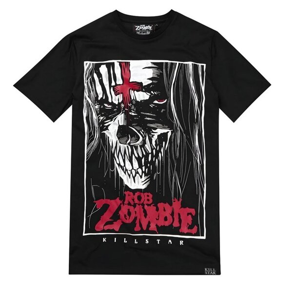 Killstar x Rob Zombie ✦ The End Graphic T-Shirt ✦ Hellbilly Deluxe Collab Size M - Picture 3 of 4